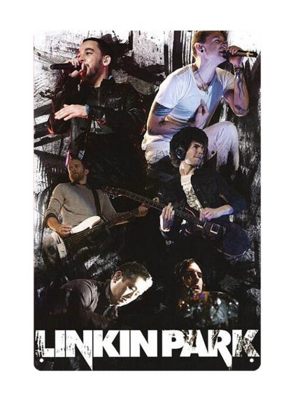 Linkin Park American rock band metal tin sign b19-Linkin Park-4 Metal Sign American