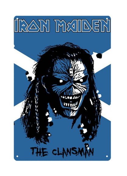 Iron Maiden English heavy metal band tin sign b22-Iron Maiden-10 Metal Sign buy art prints