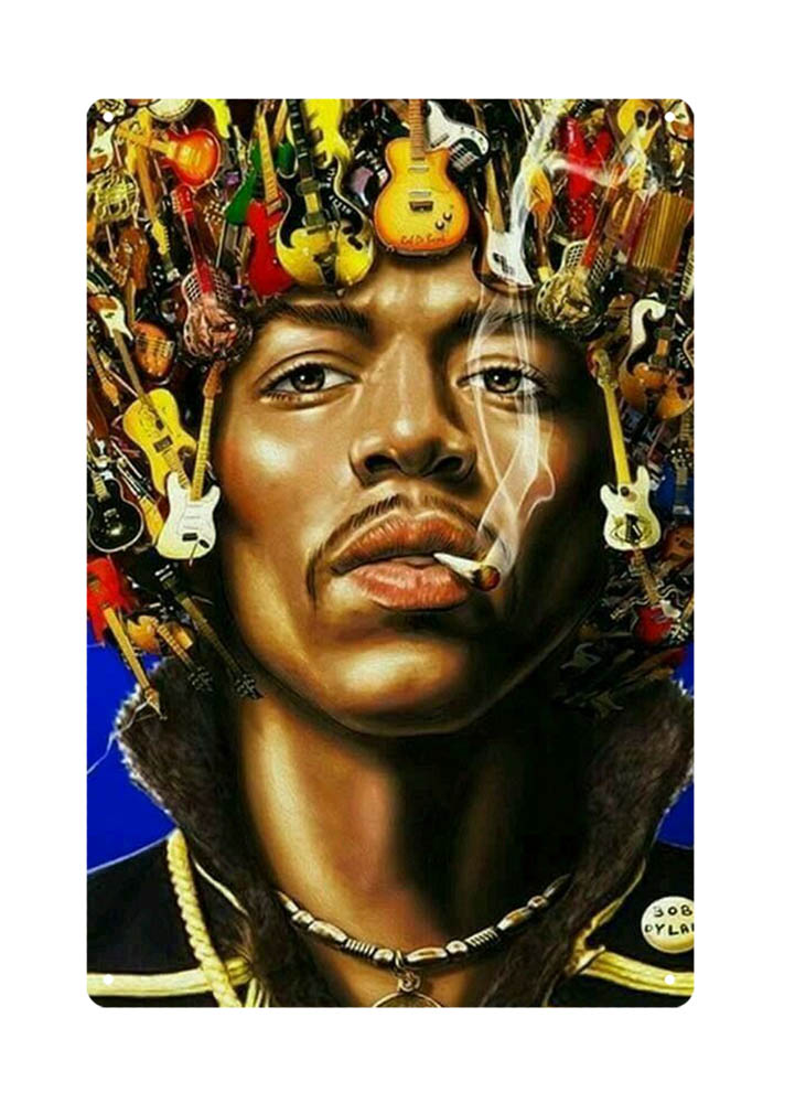 Jimi Hendrix rock music metal tin sign b36-Jimi Hendrix-11 Metal Sign funky home decor Jimi Hendrix rock music metal tin sign b36-Jimi Hendrix-11 Metal Sign funky home decor