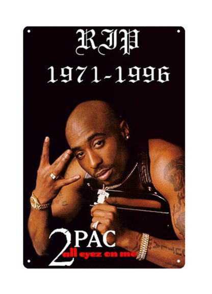 Tupac Amaru Shakur 2pac metal tin sign b44-2PAC  Tupac-22 Metal Sign 2pac