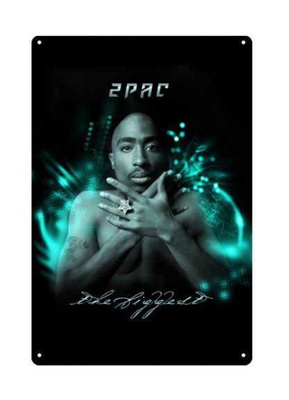 Tupac Amaru Shakur 2pac metal tin sign b45-2PAC  Tupac-21 Metal Sign 2pac
