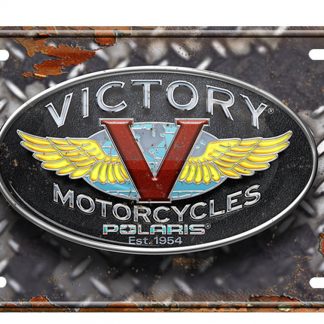 vintage old Victory motorcycles metal sign b54-Vicory Motorcycles-3 Gas Oil Automotive collectible