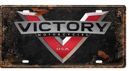 vintage old Victory motorcycles metal sign b55-Vicory Motorcycles-4 Gas Oil Automotive bathroom wall decor