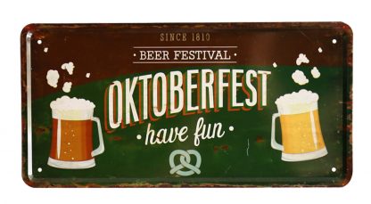 beer oktoberfest cafe bar pub metal tin sign b57-beer2 (1) Beer Wine Liquor bar