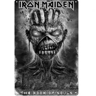 Iron Maiden English heavy metal band tin sign b61-iron maiden-8 Metal Sign art wall