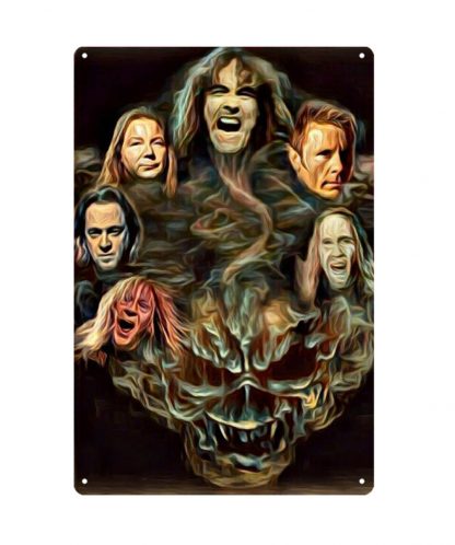 Iron Maiden English heavy metal band tin sign b62-iron maiden-29 Metal Sign English