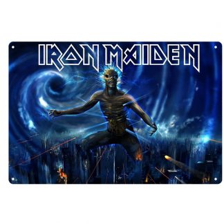 Iron Maiden English heavy metal band tin sign b63-iron maiden-48 Metal Sign cheap home stuff