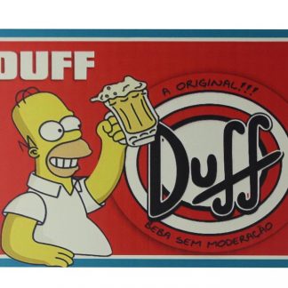 Simpsons Homer DUFF Beer tin metal sign 0204a Beer Wine Liquor beer