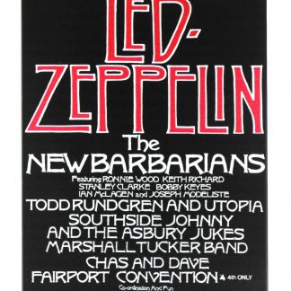 Led-Zeppelin English rock band New barbarians tin metal sign 0374a Metal Sign auto shop cafe pub room wall art