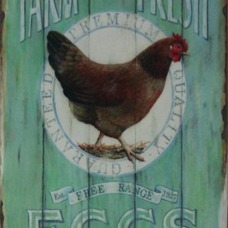 farm fresh eggs tin metal sign 0427a Metal Sign cool art for sale