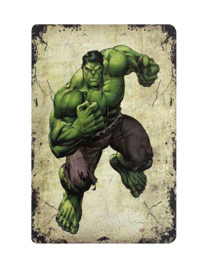 Marvel Comics Super Hero Incredible Hulk tin sign 0815a Comics comics