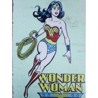 Wonder Woman lasso Marvel tin metal sign 0913a Comics art posters
