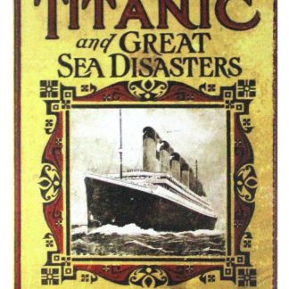 Sinking Titanic Great Sea Disasters tin metal sign 1055a Metal Sign advertising kitchen wall art