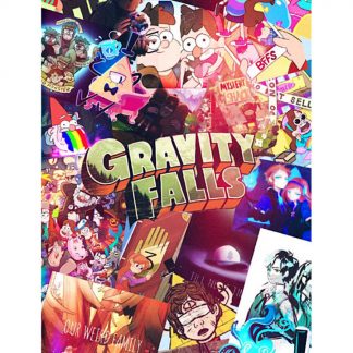 Gravity Falls Cartoon Movie Art metal tin sign b01-Gravity-Falls-17 Metal Sign art
