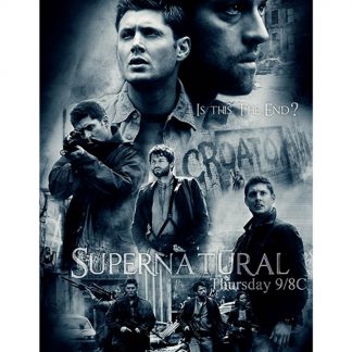 Supernatural tv show vintage metal tin sign b04-Supernatural-12 Metal Sign cheap outdoor art