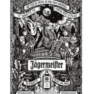 Jagermeister Jager deer alcohol bar metal tin sign b09-Jagermeister-14 Beer Wine Liquor affordable wall art