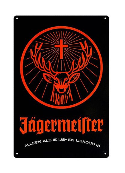 Jagermeister Jager deer alcohol bar metal tin sign b09-Jagermeister-19 Beer Wine Liquor Alcohol