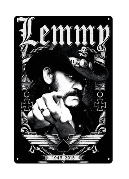 Motorhead Lemmy heavy metal music tin sign b23-Motorhead-10 Metal Sign decorative wall decor