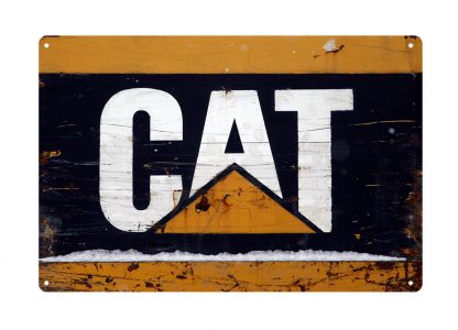 Catepillar CAT heavy equipment machinery farm metal tin sign b45-caterpillar-10 Metal Sign cat