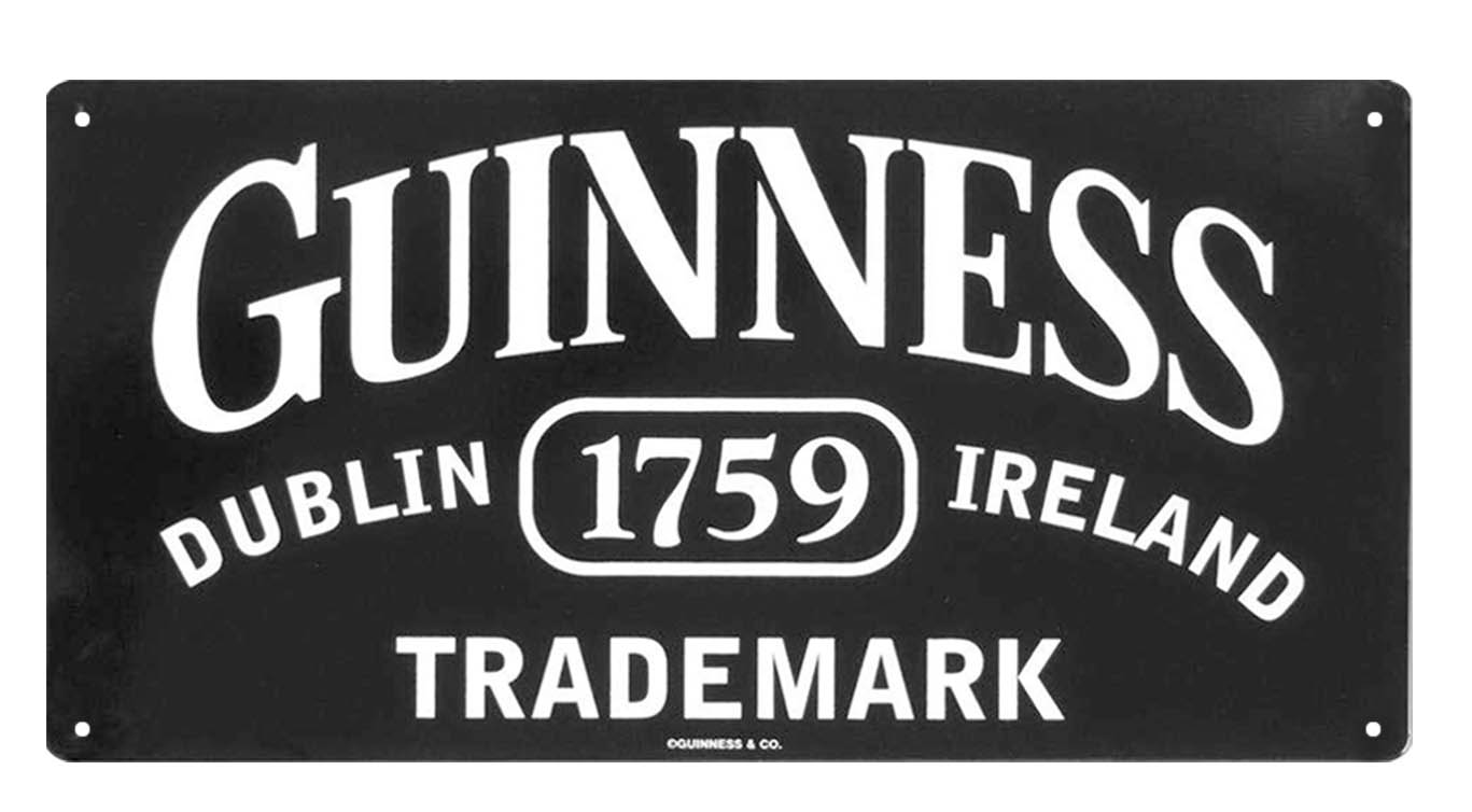 Guinness Dublin 1759 Ireland metal tin sign b54-A-6 Beer Wine Liquor 1759