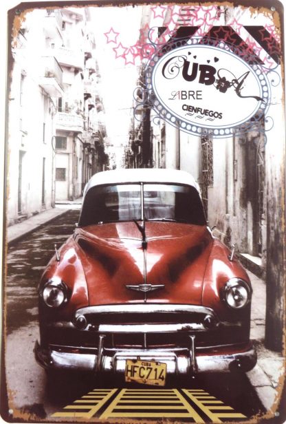 vintage car tin sign full wall posters metalsign07-4 Metal Sign full
