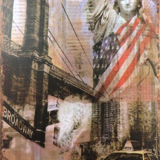 America Statue of Liberty tin sign cool wall posters metalsign08-6 Metal Sign America
