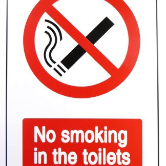 No Smoking in the Toilets tin sign modern art posters metalsign26-6 Gas Oil Automotive art